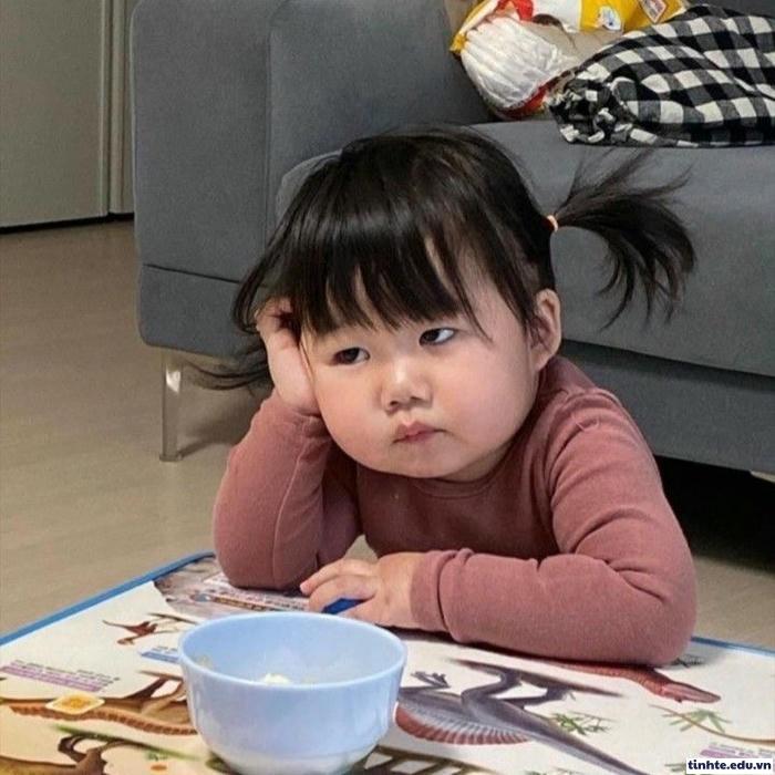 Meme em bé đáng yêu hết nấc